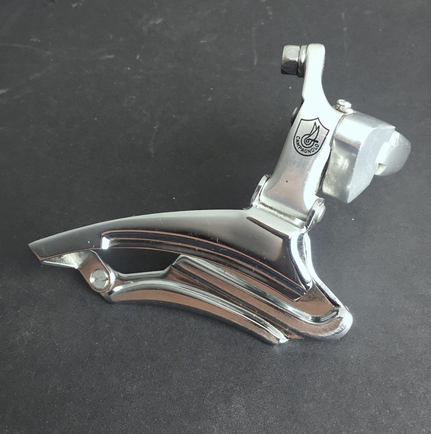 Campagnolo Record OR Triple Front Derailleur 28.6mm Clamp-On Take-Off MTB Rare