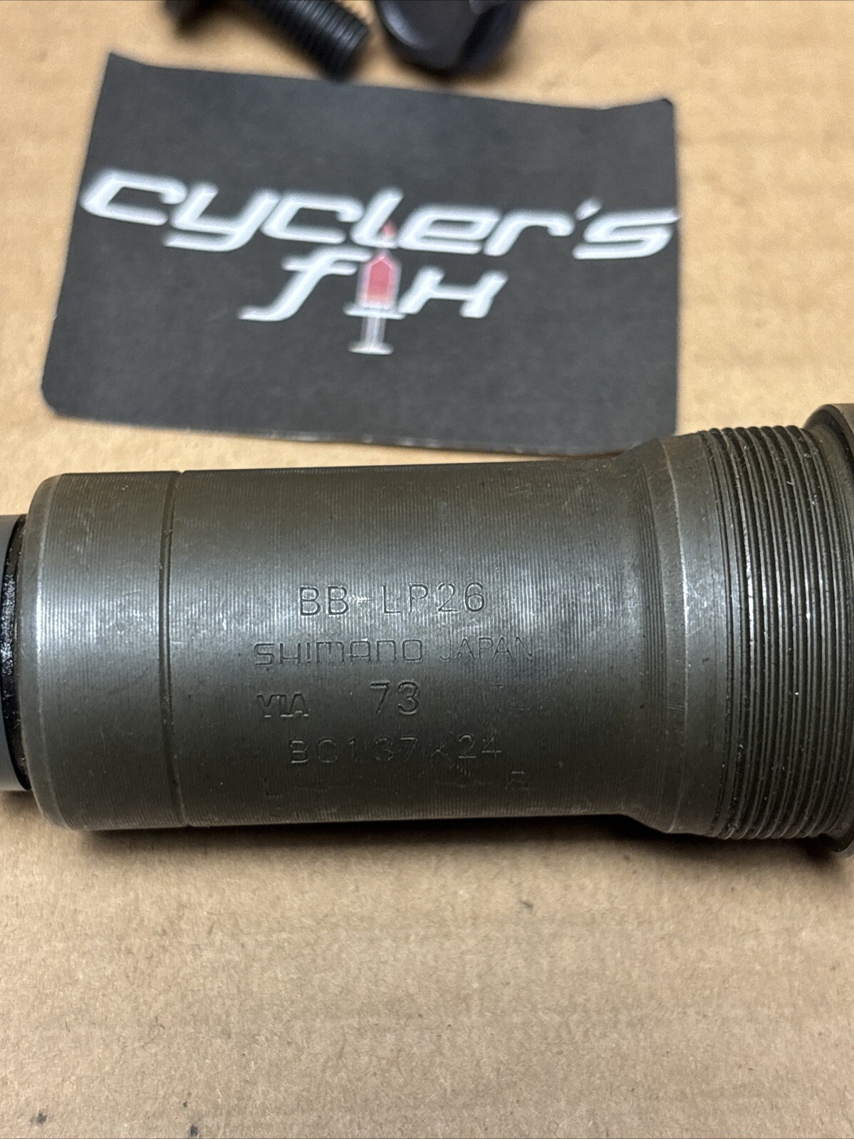 NOS 90’s Shimano 73x 114mm BB-LP26 (Right Only) MTB Bottom Bracket Deore Japan
