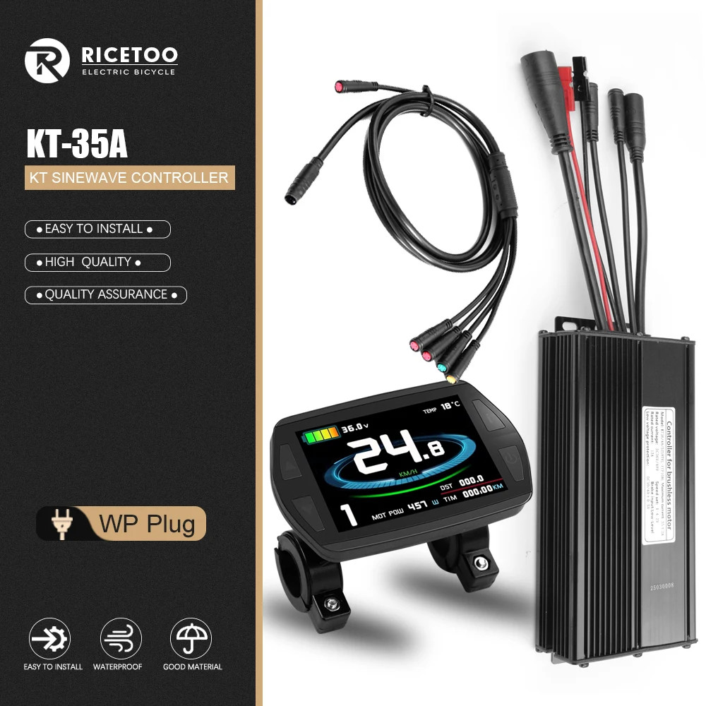 E-bike Controller 35A Sine Wave Controller For 1000W 1500W Brushless Motor