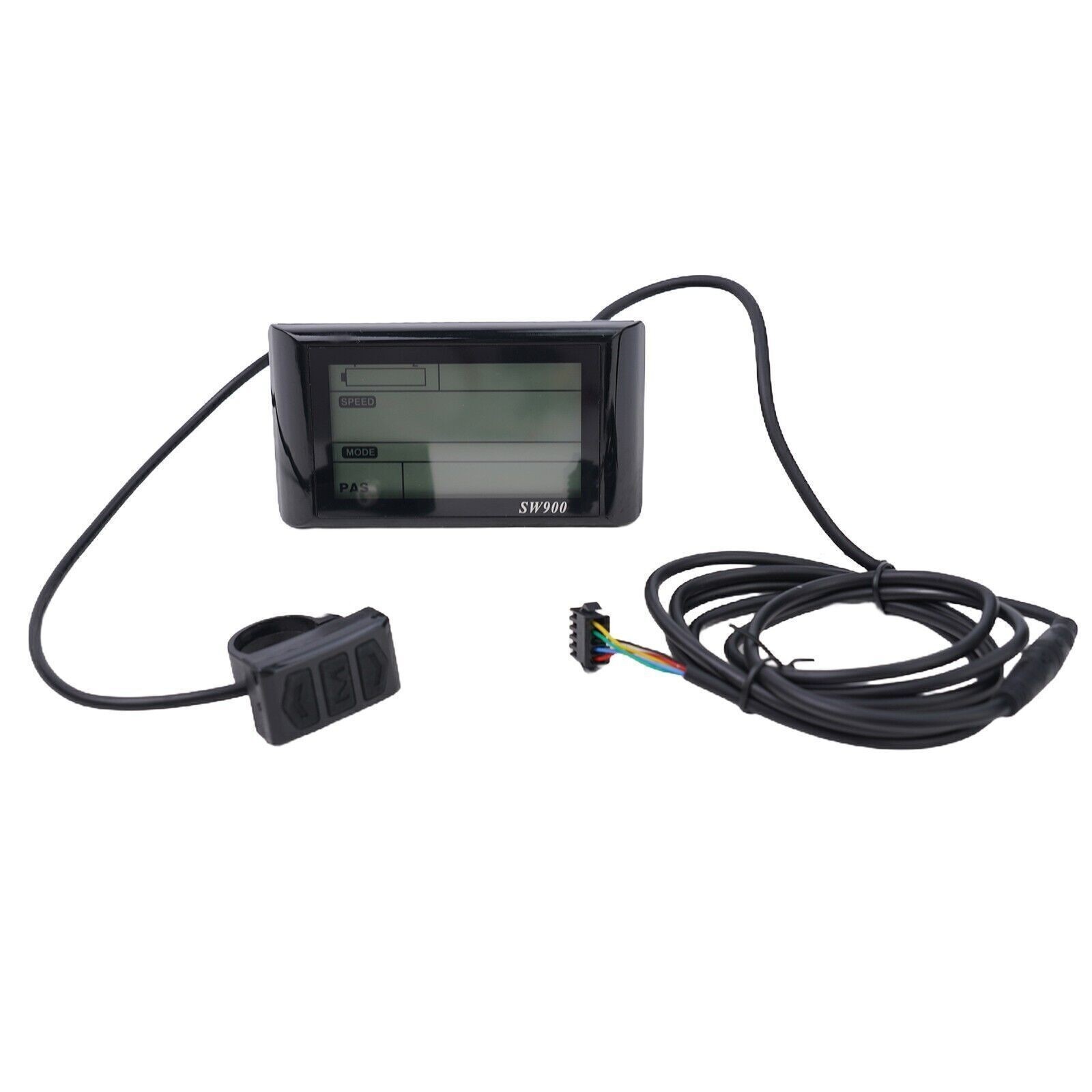 SW900 LCD Display Meter Control Panel 24-72V E-Bike Electric-Bicycle Scooter