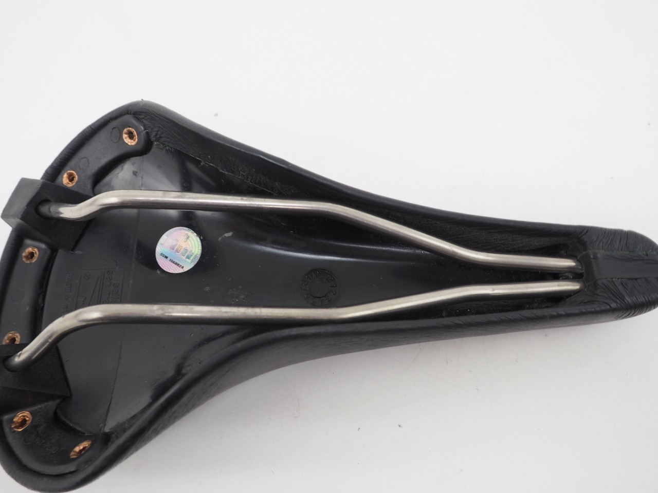 Selle San Marco Regal Bicycle Saddle Titanioum Rails Black Smooth Leather280x150
