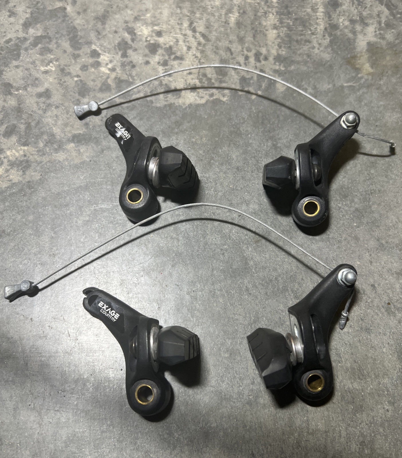 Vintage Shimano Exage Country Cantilever Brake Calipers BR-M250(See Description)