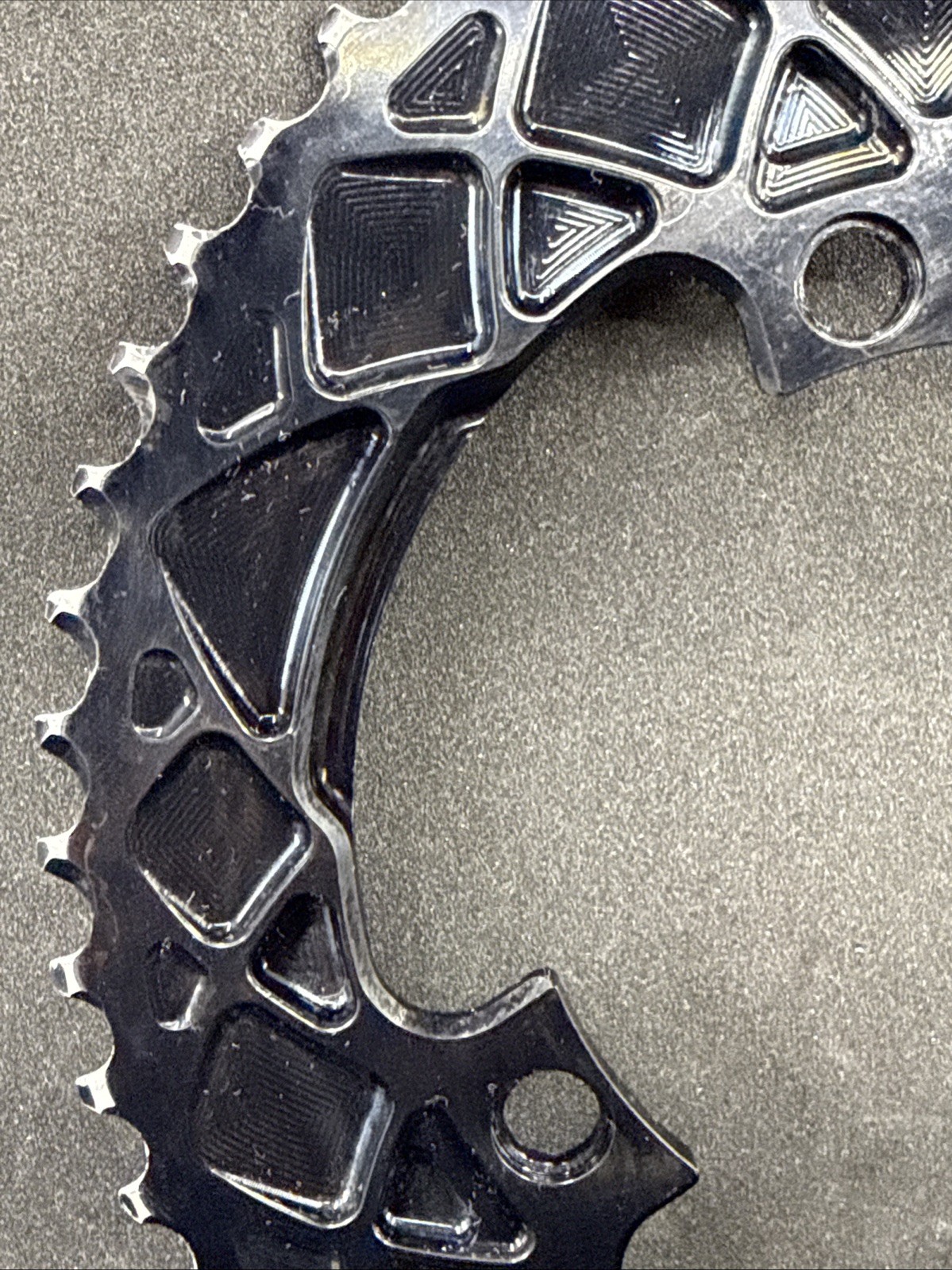 Absolute Black 50-Tooth Premium OVAL for DA9000 & Ultegra 6800 & 105 -5800