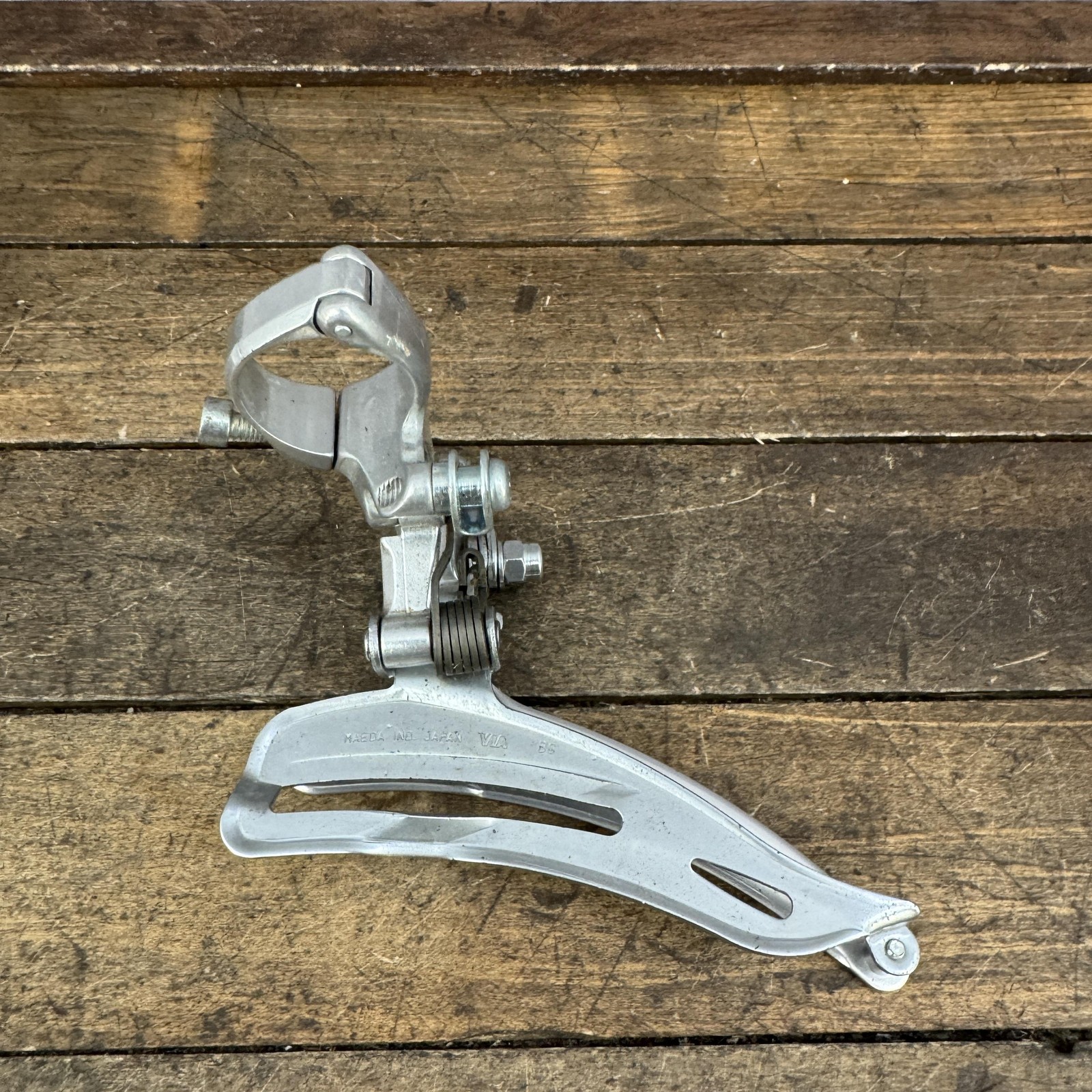 Vintage Suntour XC Front Derailleur 28.6 Clamp Triple NOS Japan Bottom Pull 80s