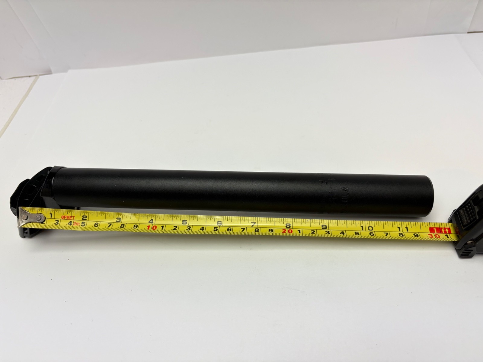 New Bike Bicycle Alloy Micro Adjust Seatpost 30.4mm x 300MM Black