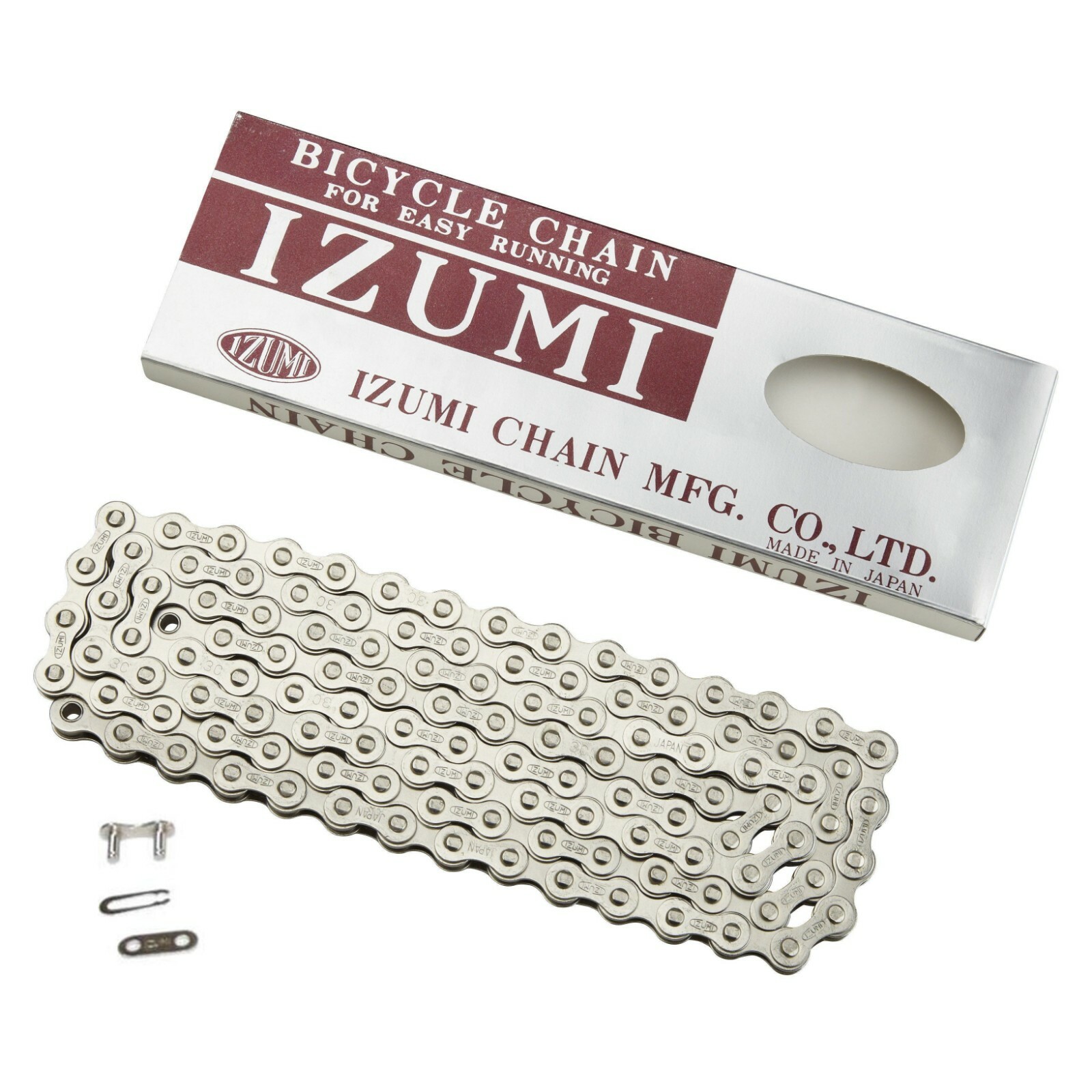 IZUMI #11 STANDARD SILVER 1/8″ Bike Chain BMX Track Fixed Gear Single Speed