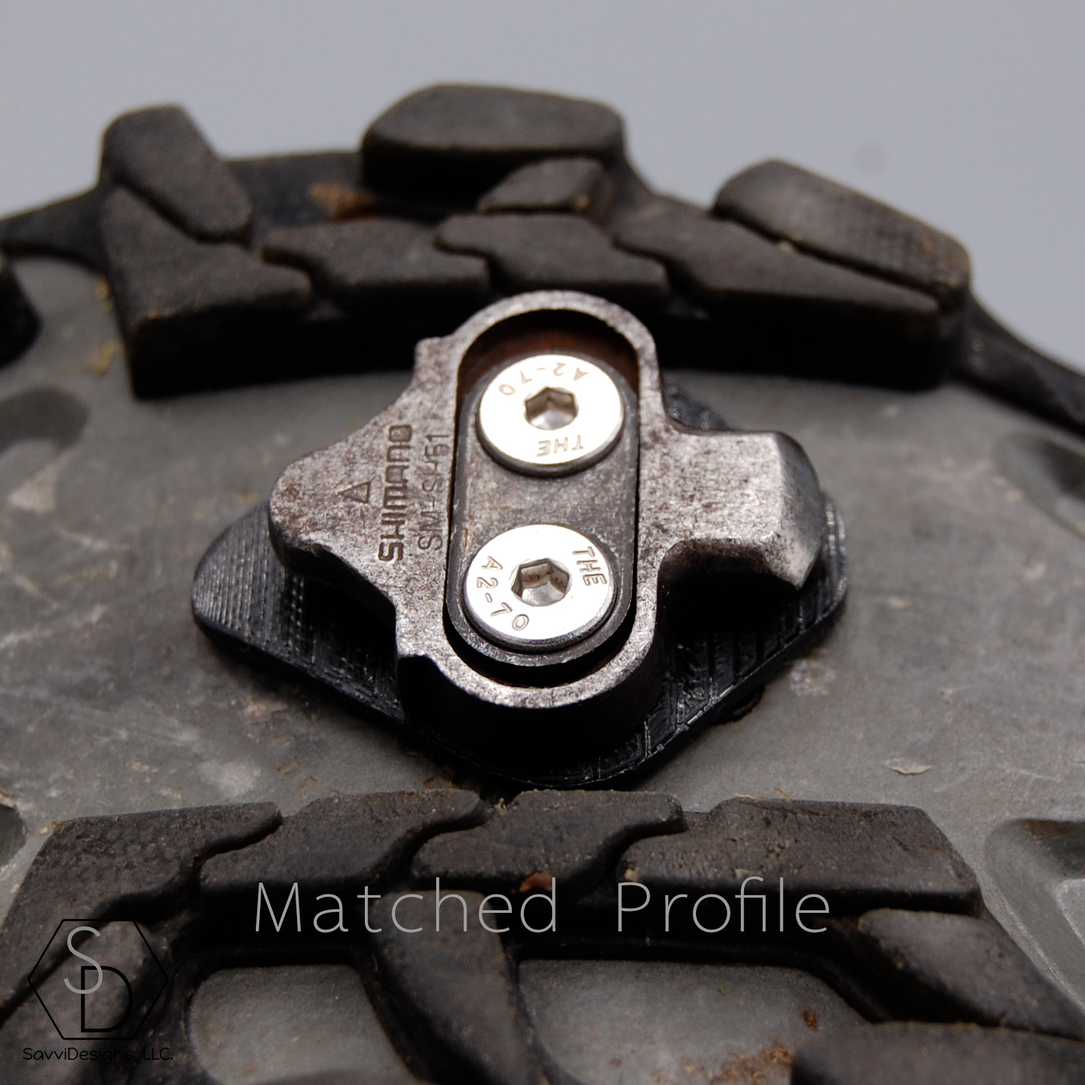 Shimano SPD – SM 3mm MTB Cleat Spacer Cycling Shoe Shim Kit – WITH BOLTS