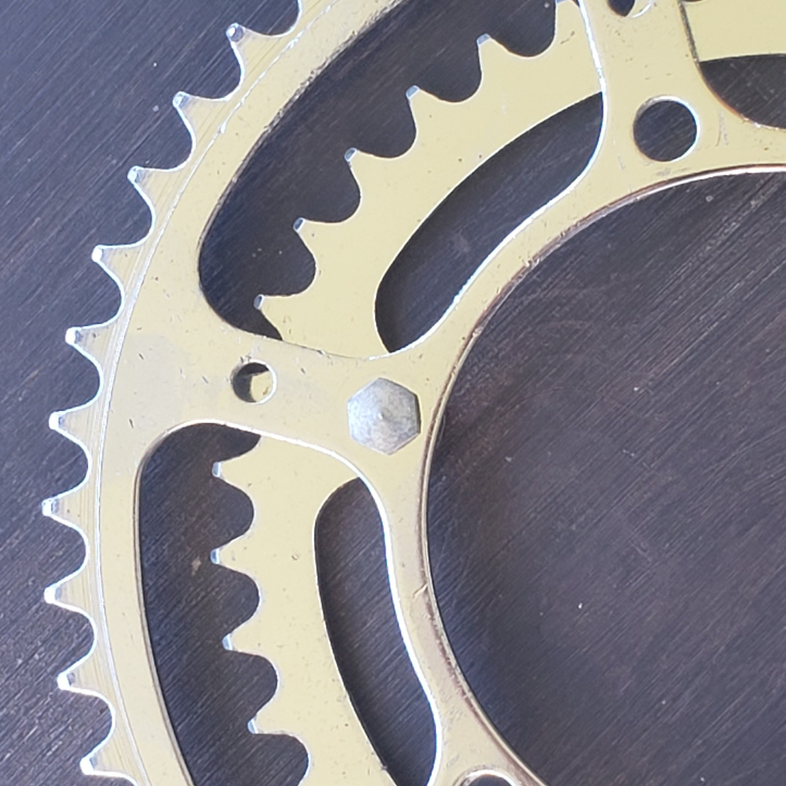 VINTAGE 1950s-1960s MILREMO STRONGLIGHT 116 BCD 52-40 DOUBLE CHAINRINGS VGC!!!