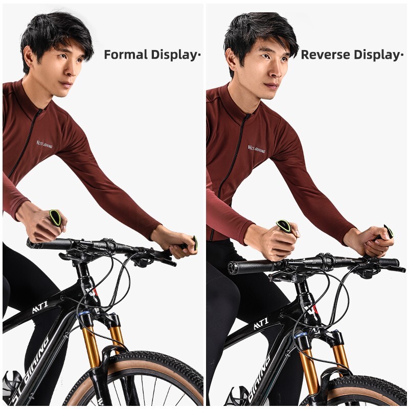 WEST BIKING MTB Bike Handlebar Bar Ends Ergonomic Extended Bicycle Bar Ends