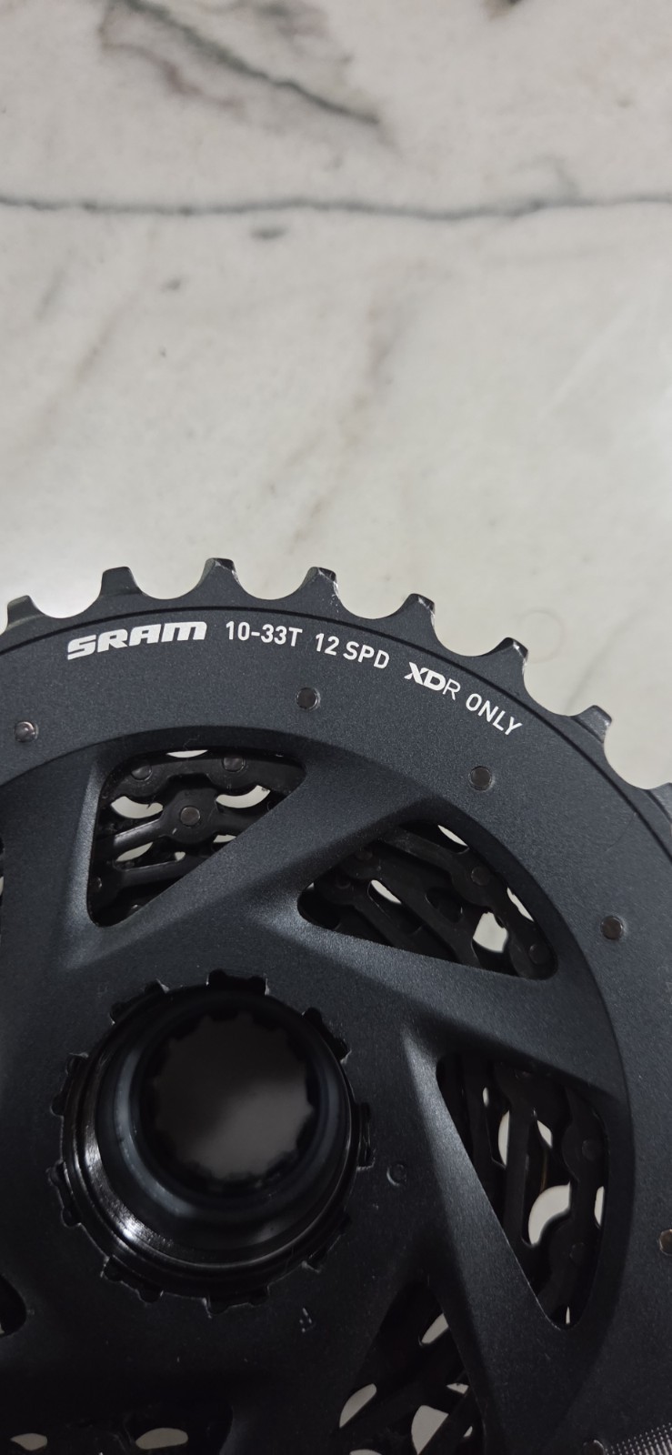 SRAM Force BLACK XG-1270 D1 12-Speed Cassette 10-33T XDR B