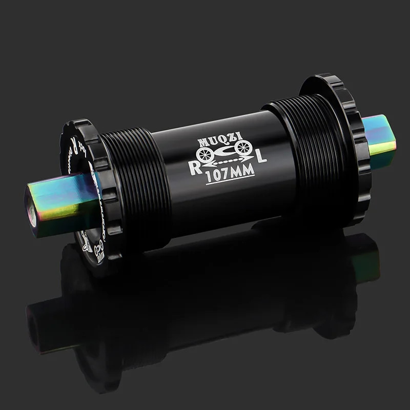 Ceramic Bearing Bicycle Bottom Bracket 68*103 107 110 113 119 122mm Square Titan