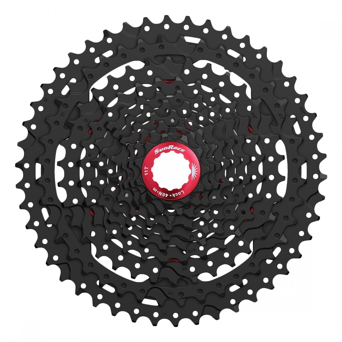 Sunrace CS-MX3 10s Cassette 11-46t 11,13,15,18,21,24,28,34,40,46