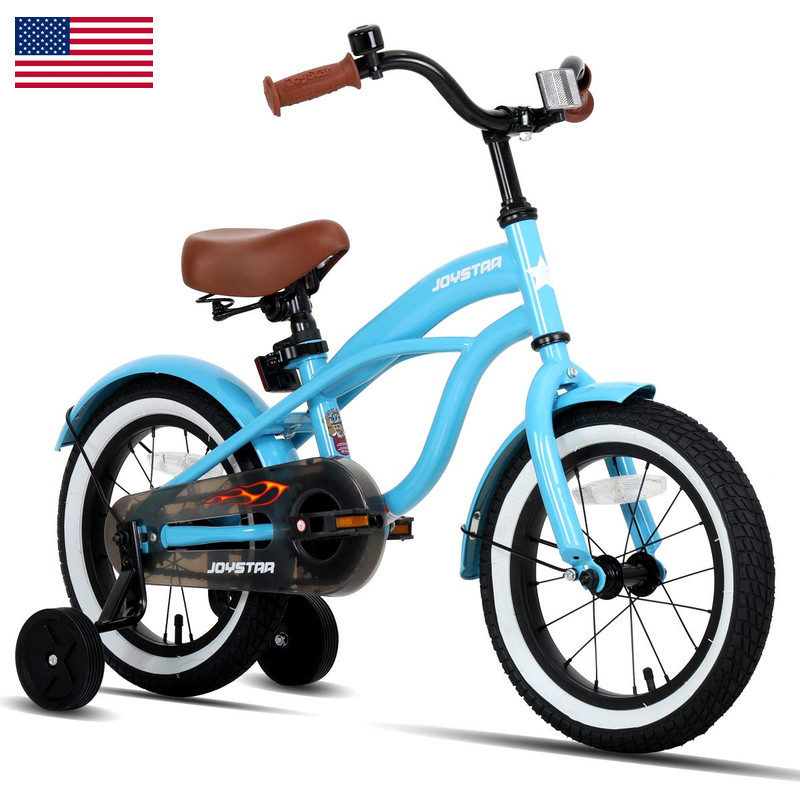 Joystar 14 Inch Kids Bike Training Wheels For Ages 3-5 Years Old Girls Boys