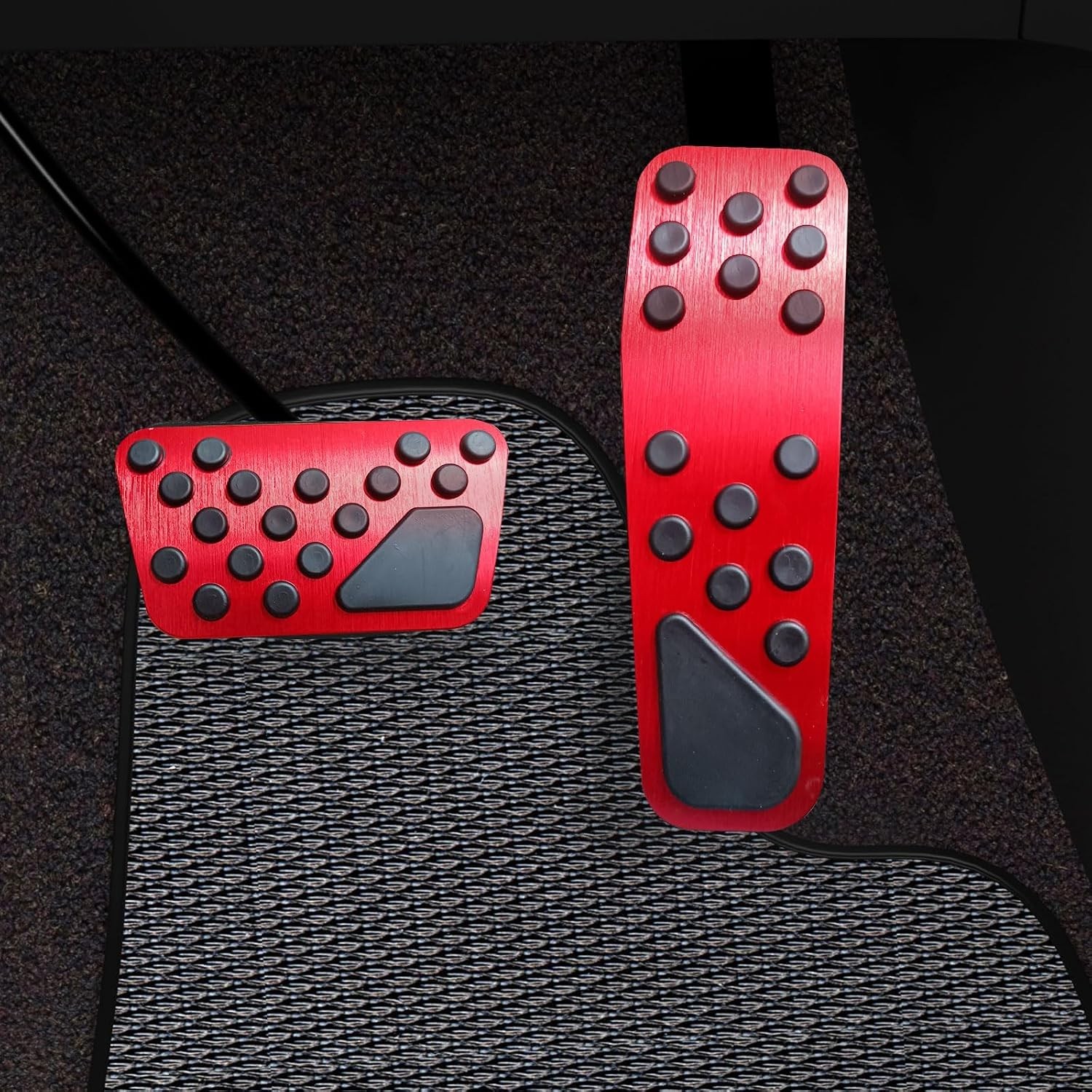 Aluminum Alloy Pedal Cover for Dodge Challenger Charger Chrysler 300 No Drilling