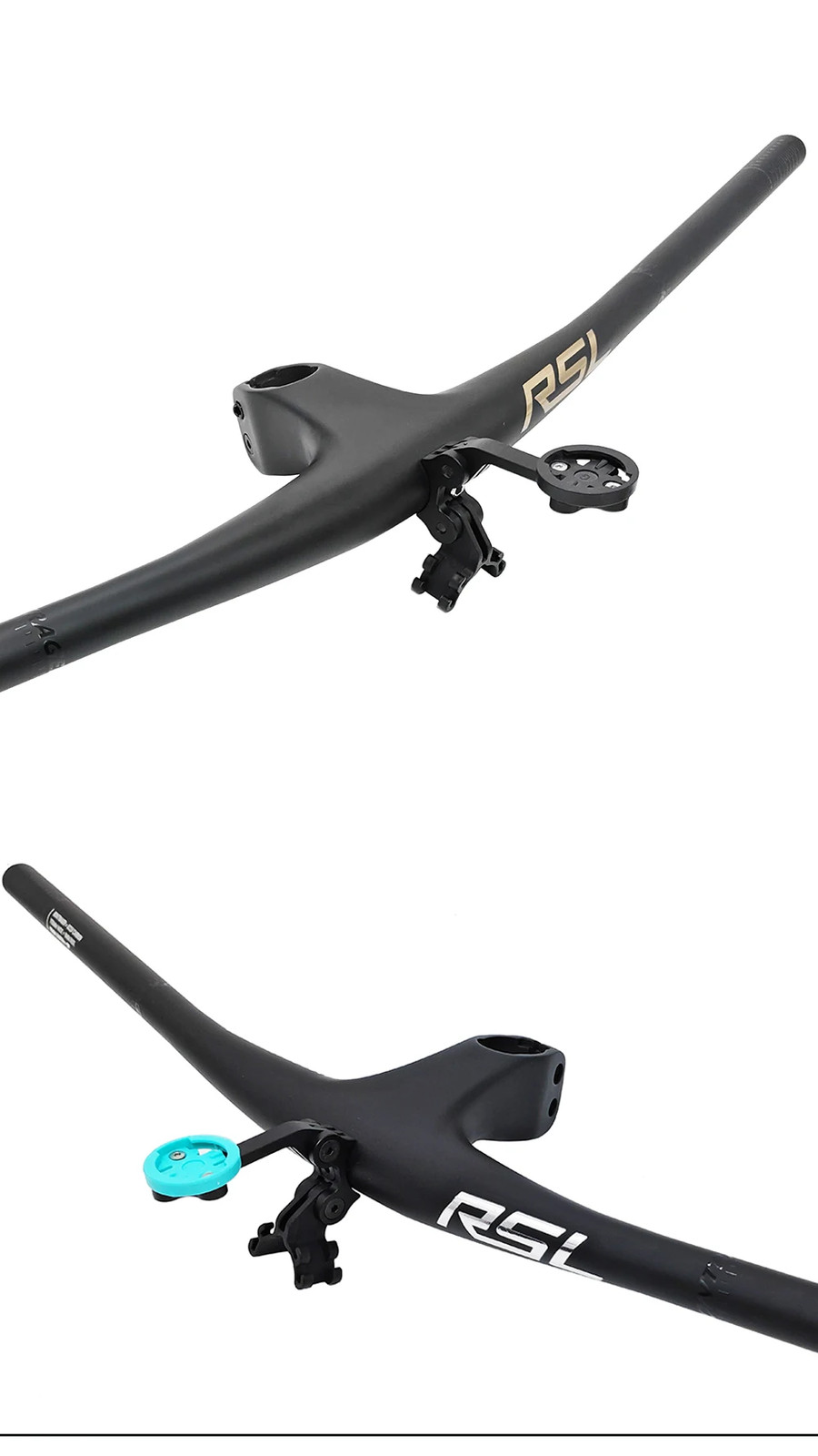 Full Carbon MTB Cockpit Integrated Handlebar 13° Stem 70/80/90mm * 750mm