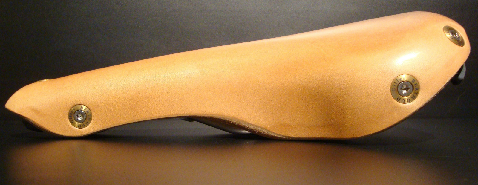 NEW GILLES BERTHOUD SADDLE SEAT ASPIN NATURAL MADE IN FRANCE IDEALE BROOKS