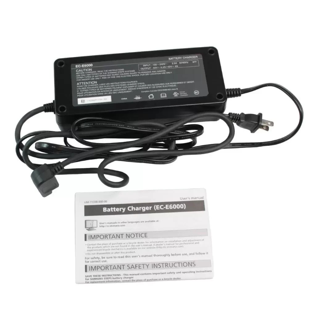 SHIMANO Steps EC-E6000-2 Charger BT E6000 E6010 E8000 SM-BTE60 – NEW