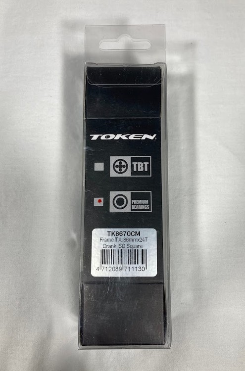 TOKEN ISO Square Bottom Bracket BB ITA 36mmx24T, 102mm