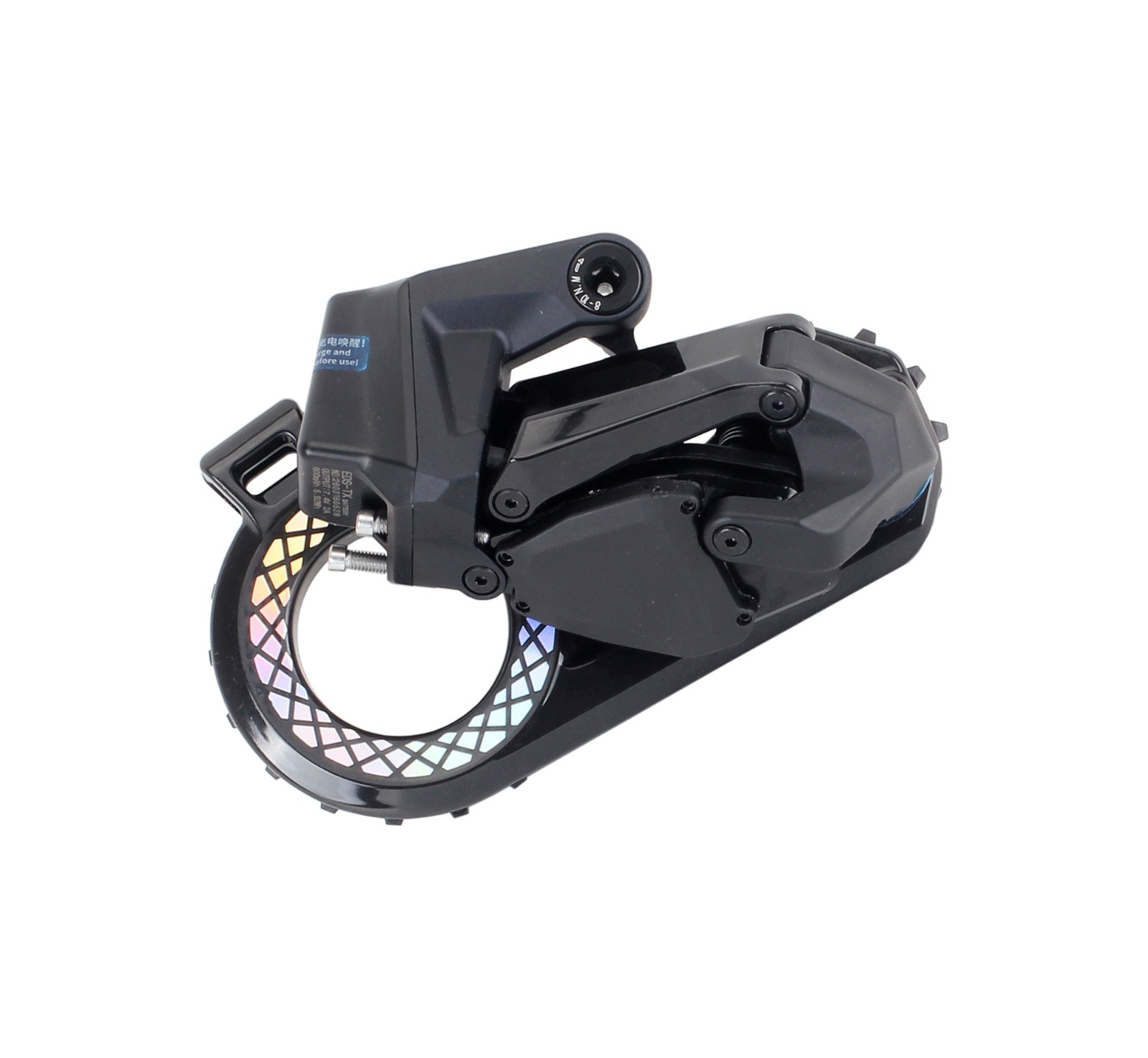 WHEELTOP EDS TX/TT Carbon Oversized Pulley Wheel Derailleur Cage Rainbow Ceramic