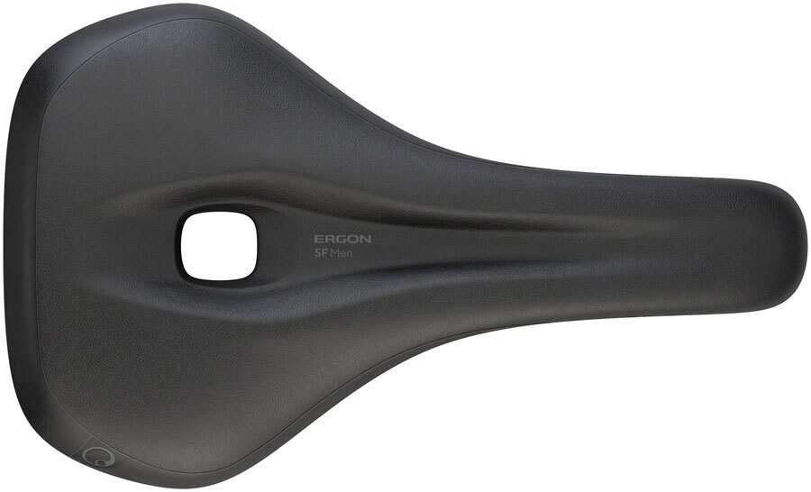 Ergon SF Saddle – Steel, Black, Men’s, Medium/Large