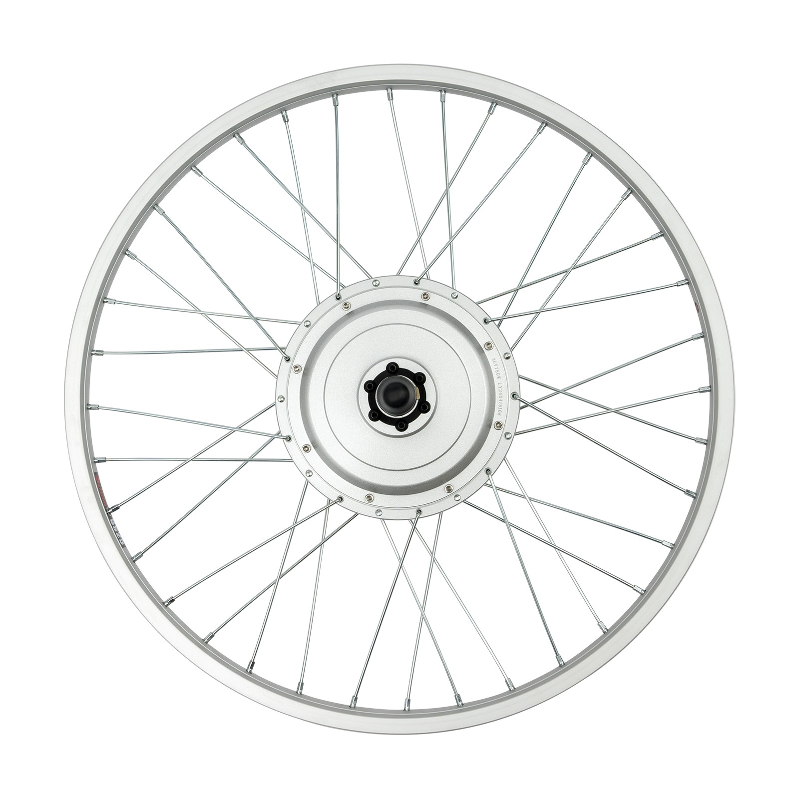 24″ 36V 750W Electric Bicycle Conversion Kit Front Wheel Kit Ebike Hub Motor Set