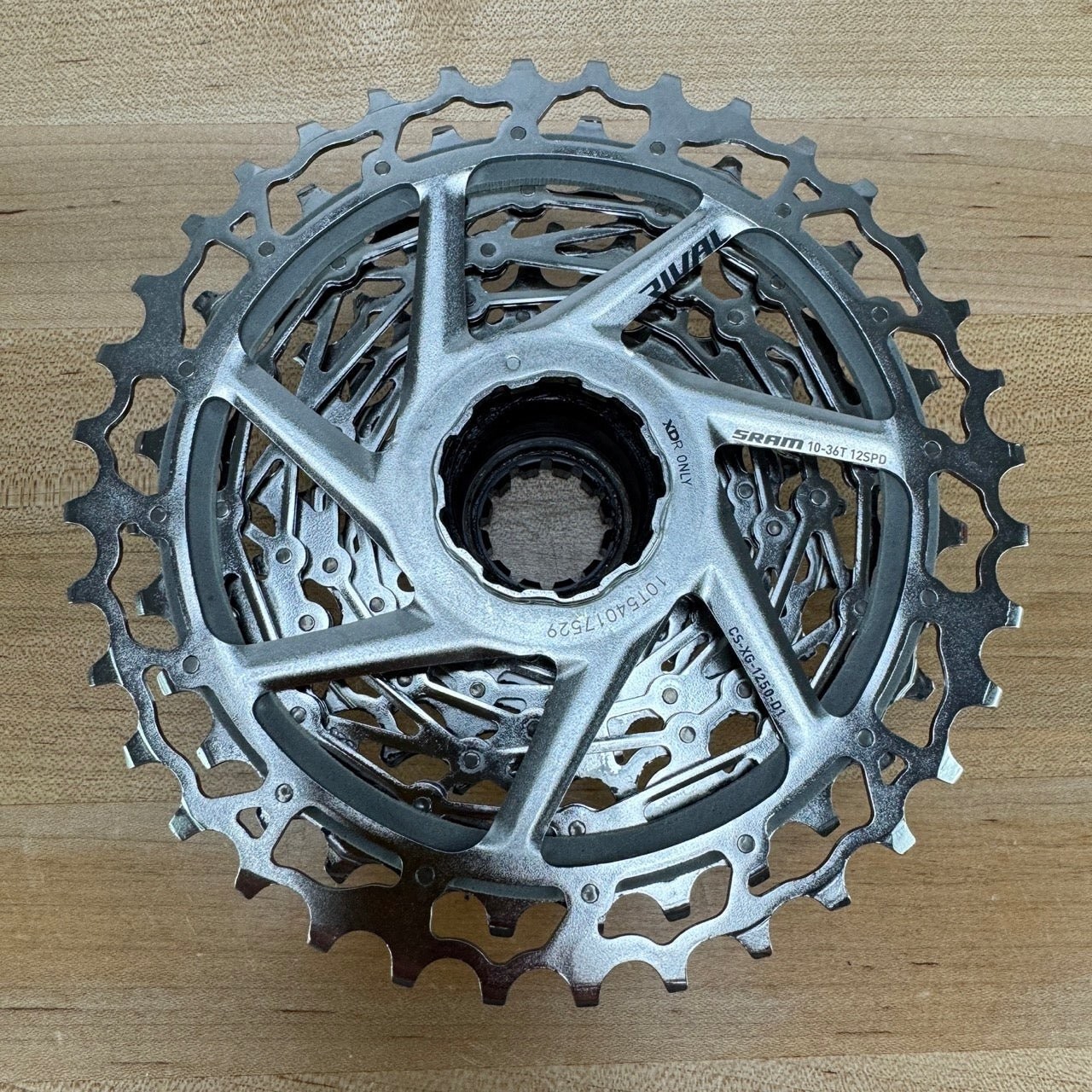 Low Mile! SRAM Rival XG-1250 D1 10-36t 12-Speed Bike Cassette “Light Wear” 345g