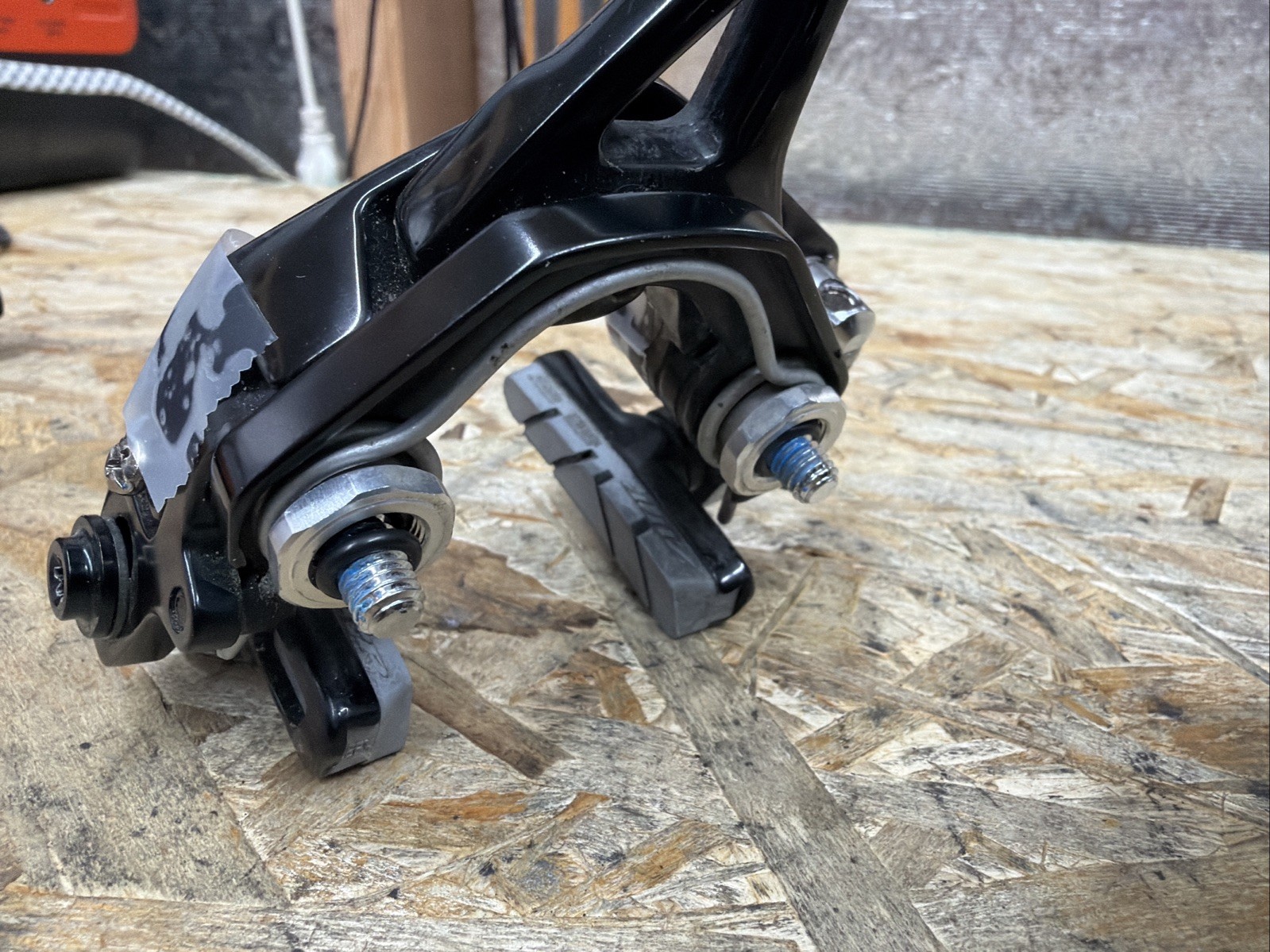 Campagnolo Record Direct Mount Brake Calipers Front & Rear Pair Black Rim Brakes