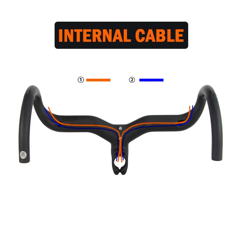 Syncros Creston IC SL Carbon Internal Cable Road Bicycle Handlebar Integrated