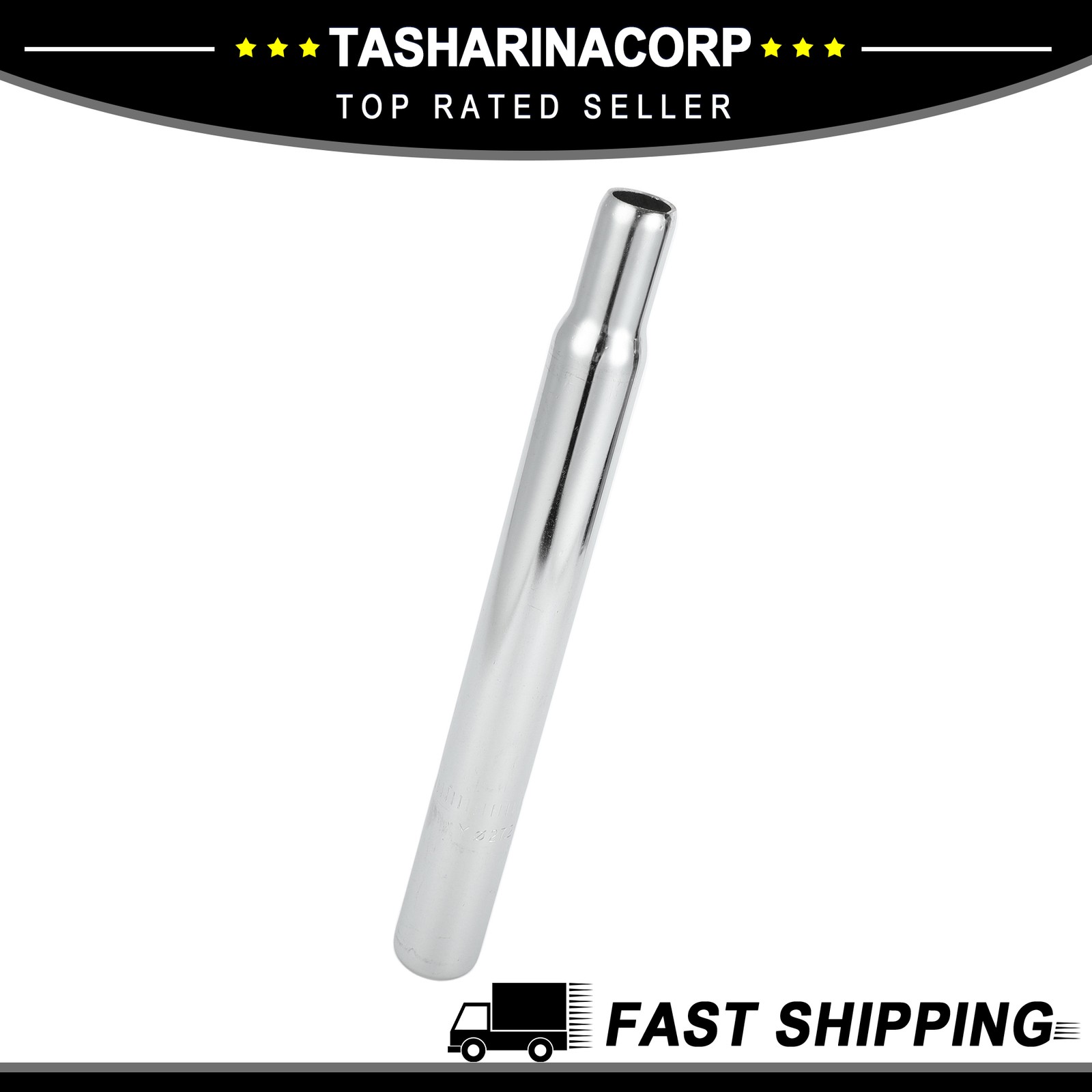 Bike Seat Posts 27.2x250mm Durable Saddle Post Seat Tube Steel