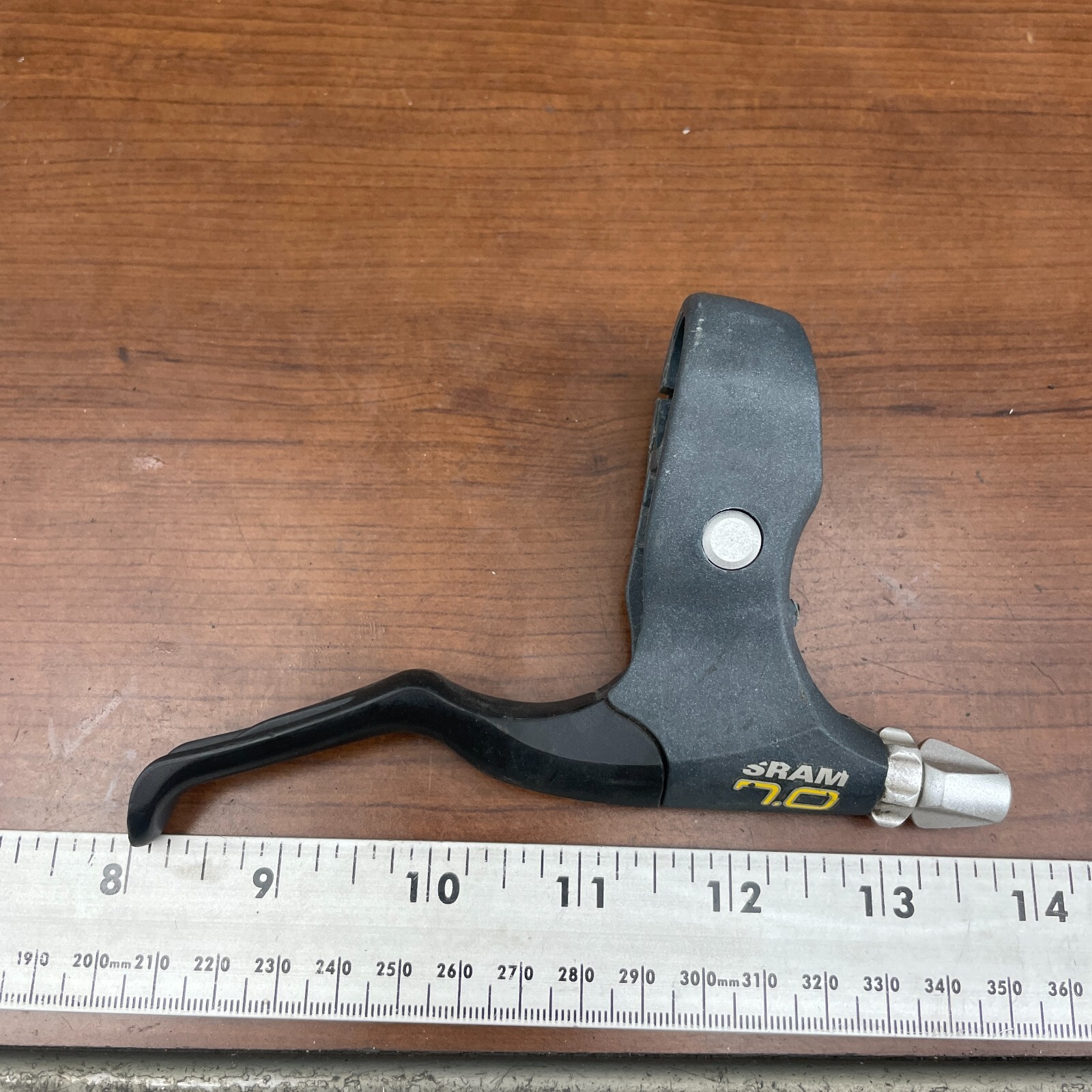 SRAM 7.0 Brake Lever Right Rear Vintage Black Composite Single BMX MTB 2001 Y2k