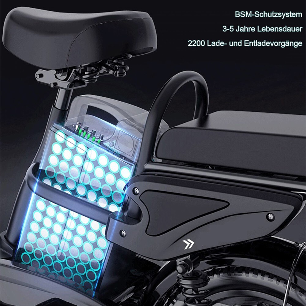 Electric Bike 48V 12.5AH Rechargeable Li-ion Battery FOR ANCHEER Gocio Fold24