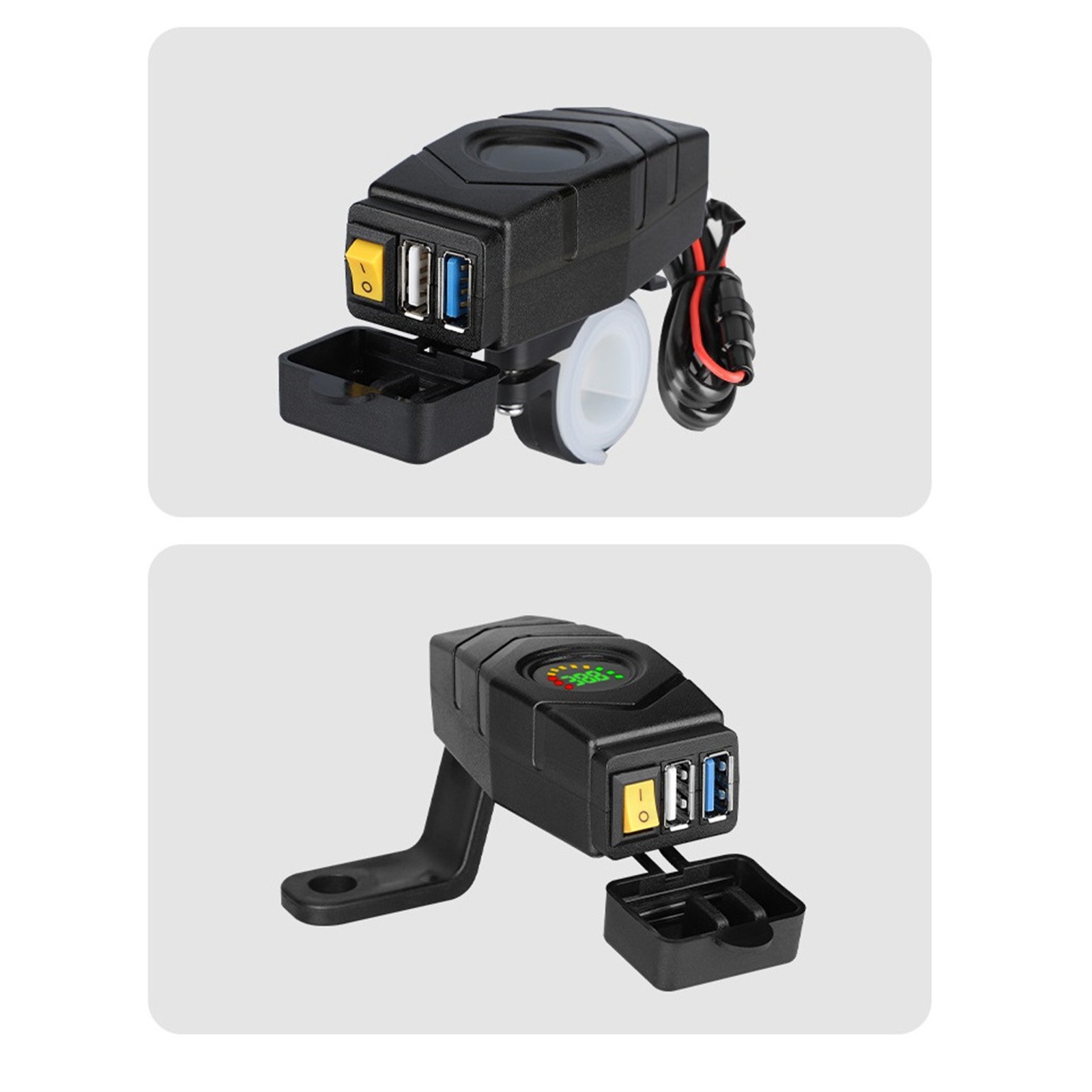 Plastic USB Charger Adapter Connector Components For Mobile Phones
