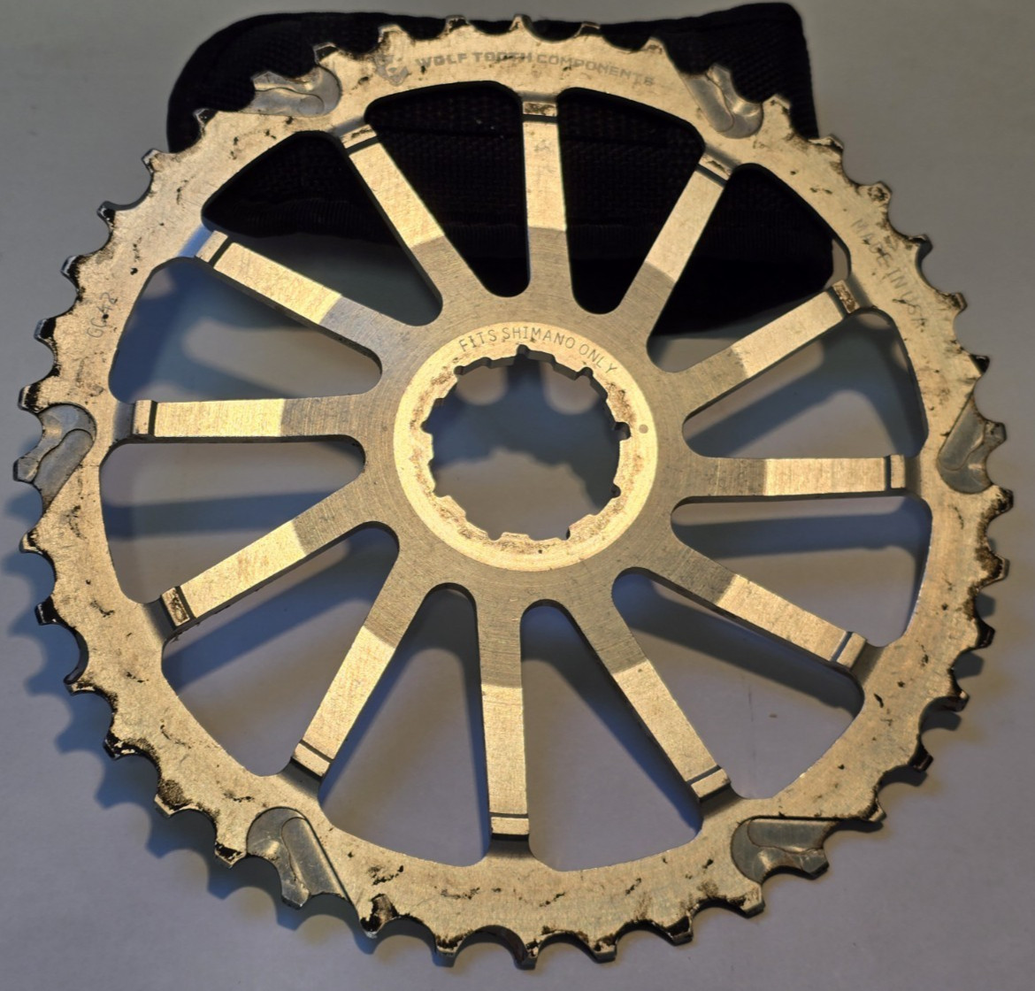 Wolf Tooth Components 42T GC cog Shimano 11-36 10-speed Cassettes silver