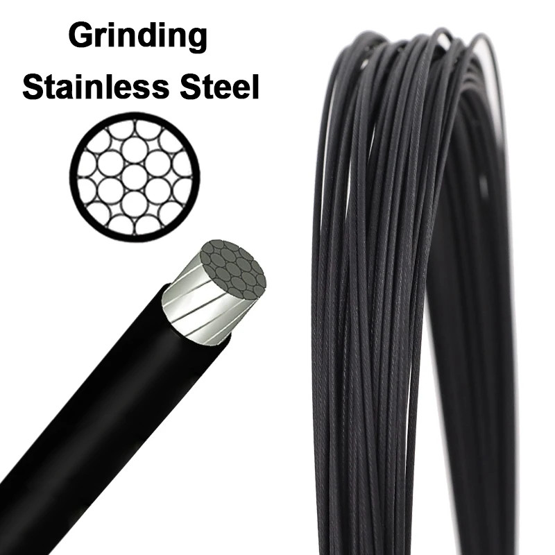 MTB Bike Brake Shift Cable Set Stainless Steel Coated Road Bicycle Kit