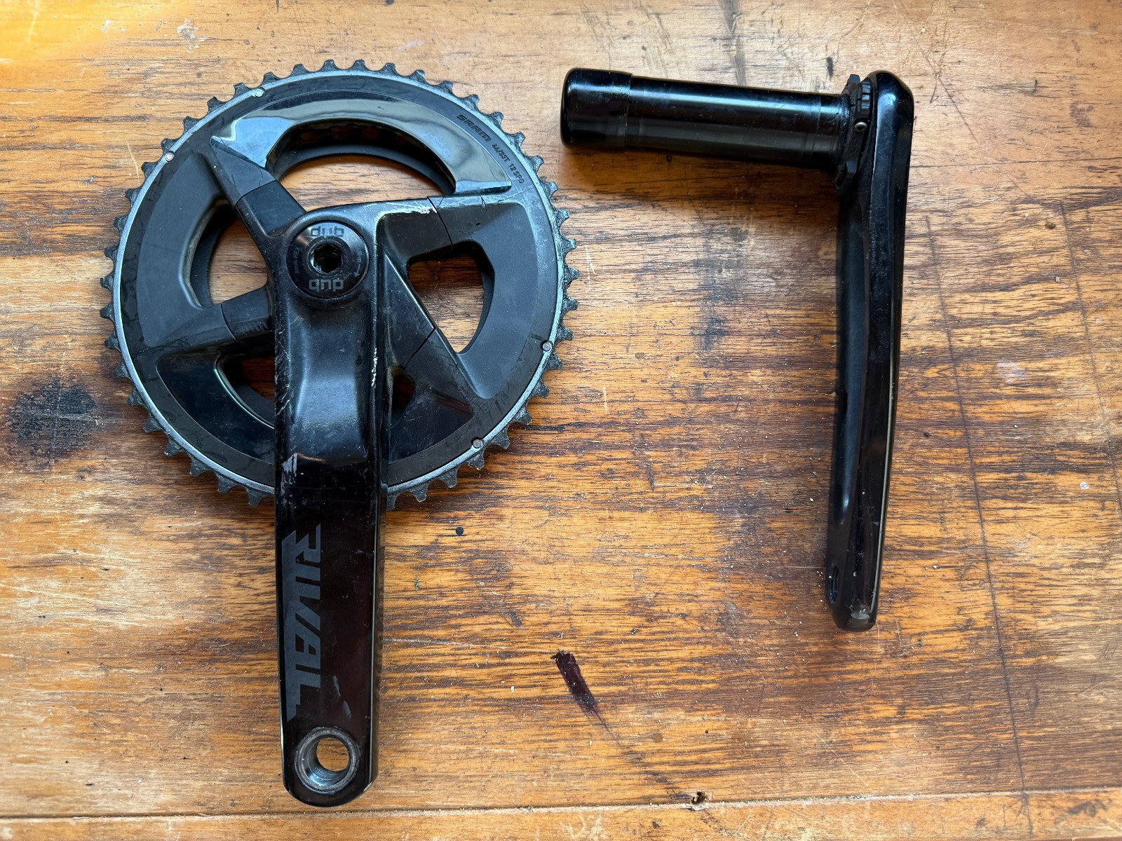 SRAM Rival D1 Dub Crankset 46/33T 12 Speed 175mm Road Bike AXS Crank Blke