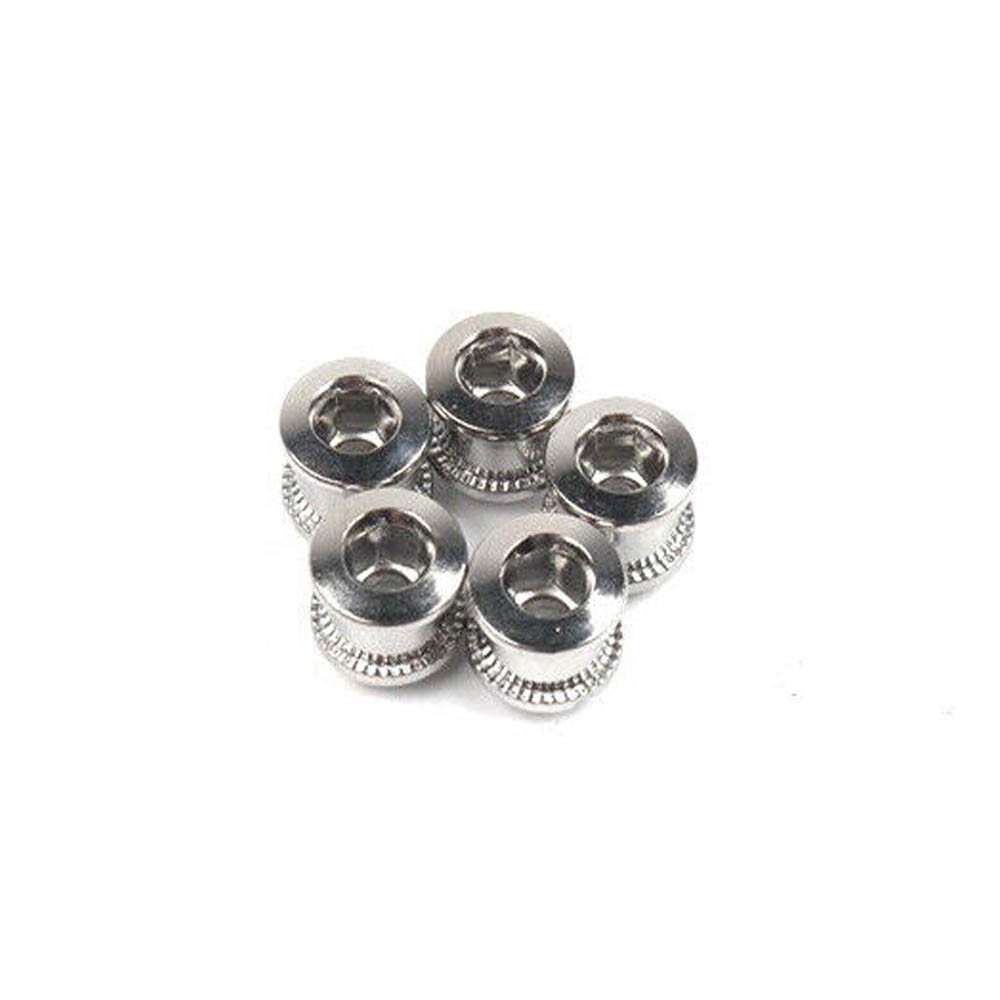 5/10/20X Steel Bike Chainring Bolts 6.5 Single 8.5 Double Triple Speed Nut Screw