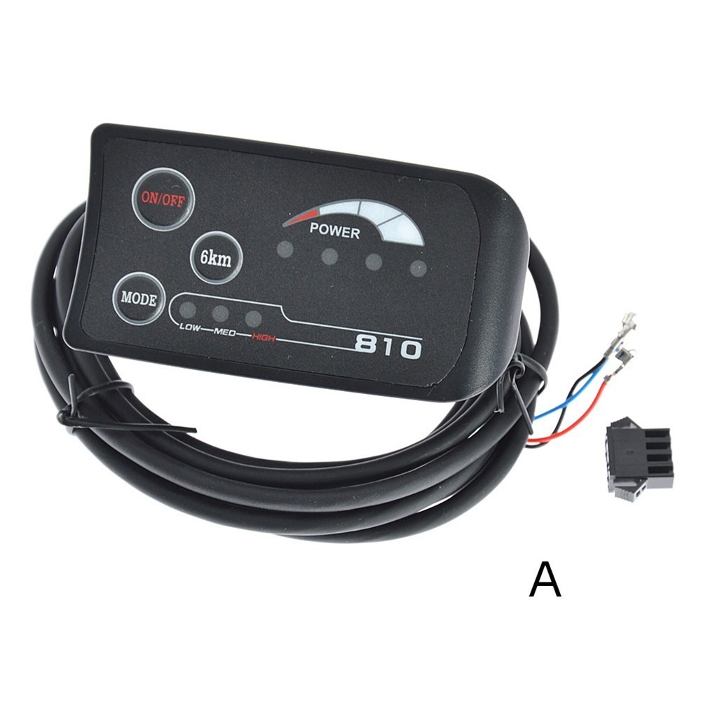 36V Electric Bicycle E-Bike Display 810-LED Display Controller Panel