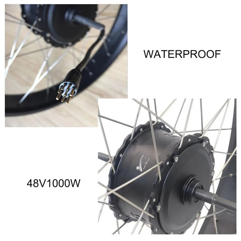 36V/48V 250W 350W 500W 1500W 2000W MTB E-bicycle Brushless Front Rear Hub Motor
