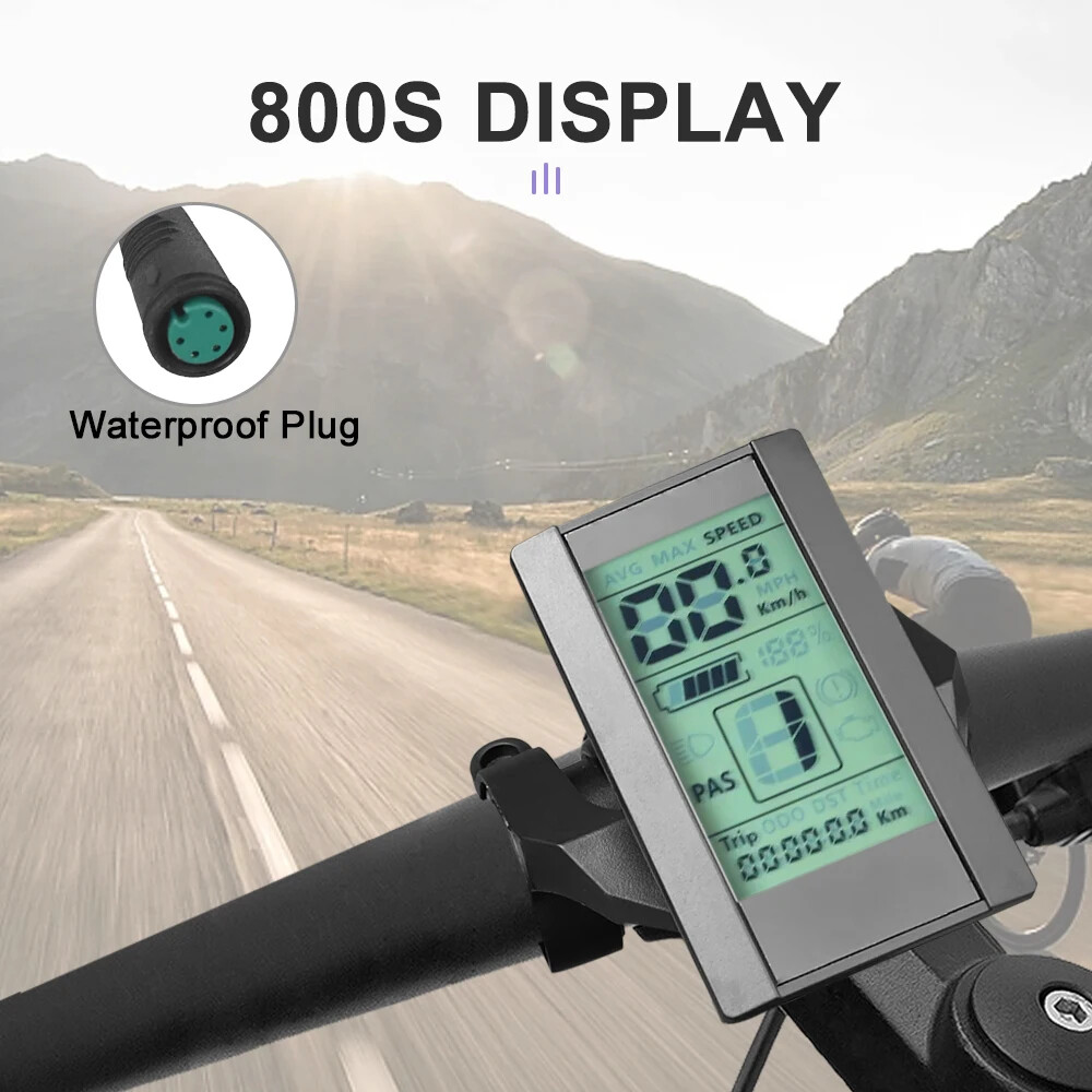 Electric Bike LCD Display for BBS02B BBS01B BBSHD BBS Mid Drive Motor Bicycle