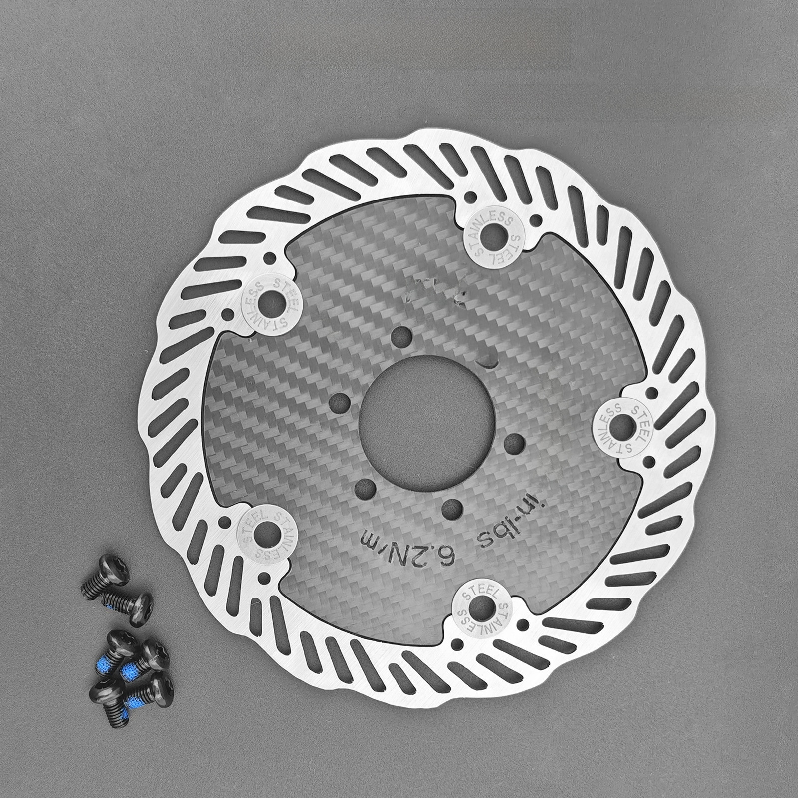 Carbon Fiber Disc Brake For ROTOR 140mm 160mm for Mountain Road Bike Use