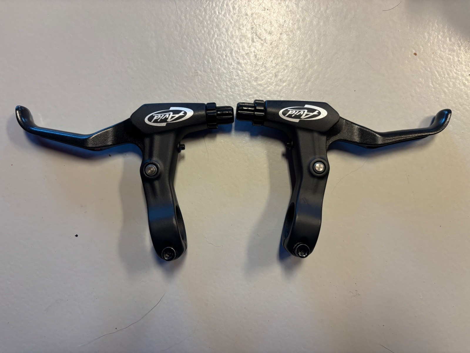 Avid FR-5 BLACK Brake Levers Set V-Brake Disc Mountain Hybrid Bicycle Bike Pair