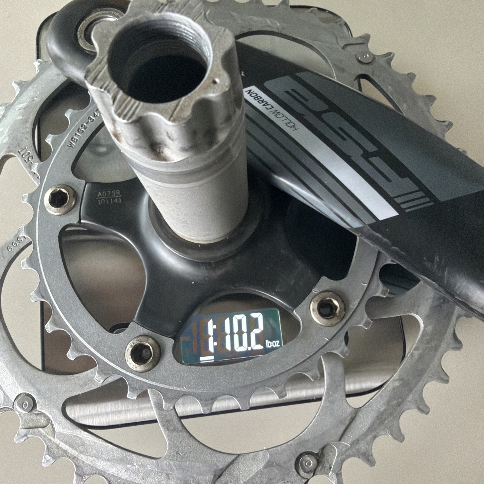 FSA BB30/PF30 Hollow Carbon Crank 170 mm 50/34T chainring