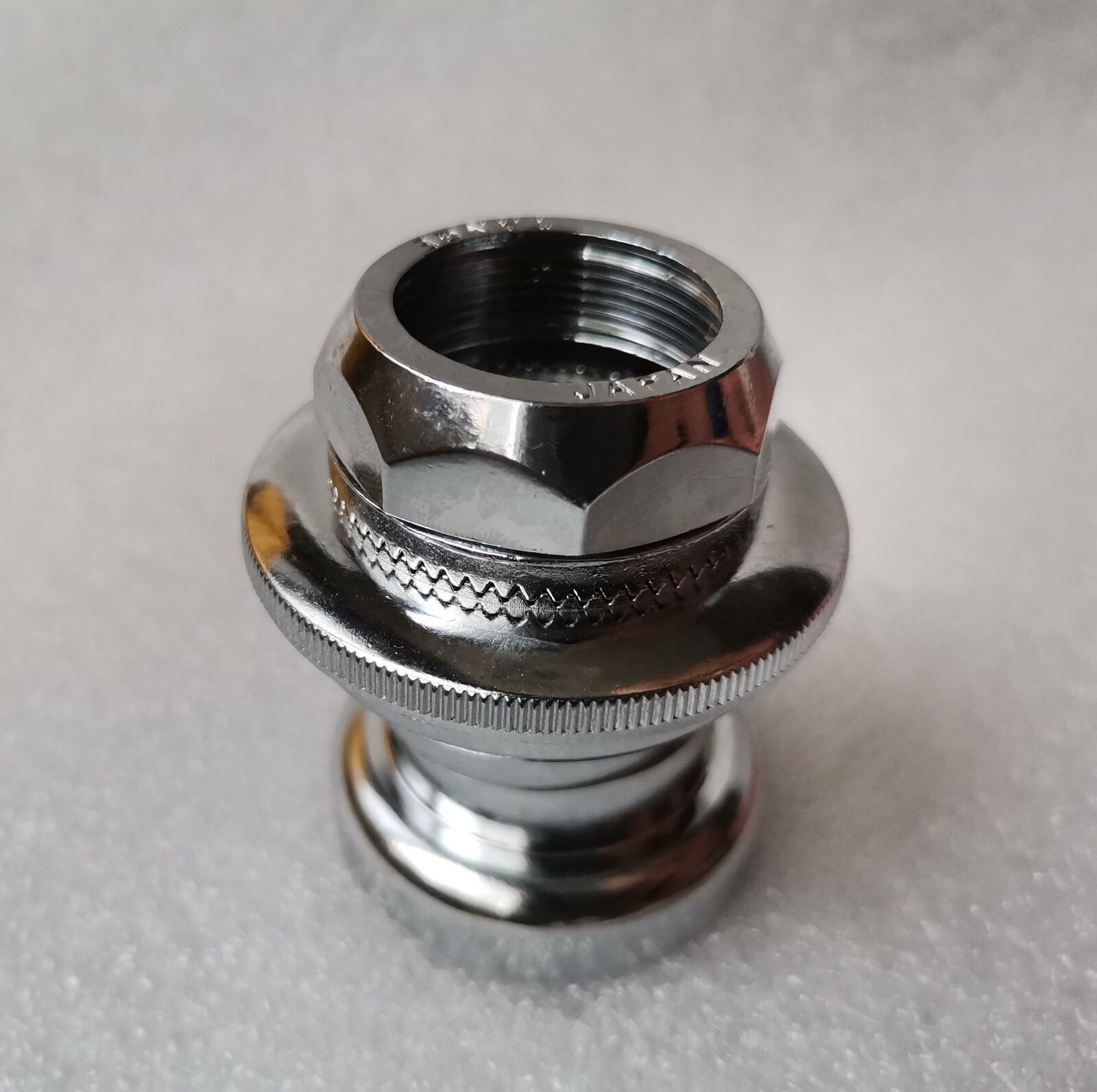 VINTAGE TANGE 1 INCH THREADED HEADSET CHROME OLD SCHOOL STEEL FRAME
