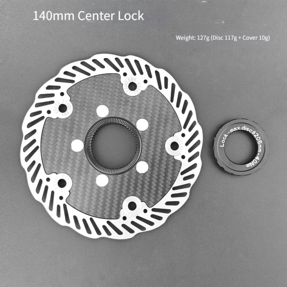 Carbon Fiber Disc Brake For ROTOR 140mm 160mm for Mountain Road Bike Use