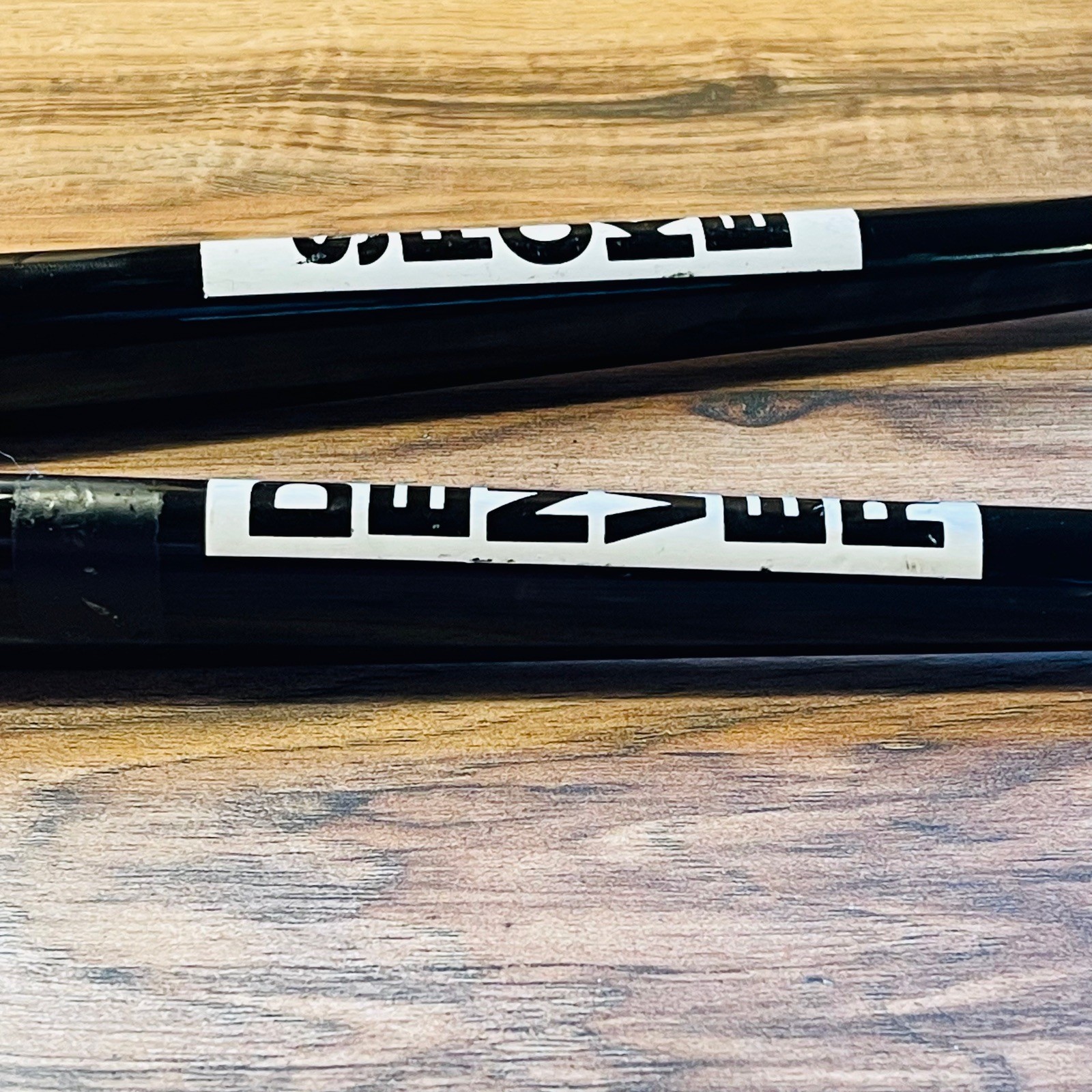 Vintage Tange 8E 700C Road Fork 1-Inch Threaded 131 Steerer Black Chromoly Steel