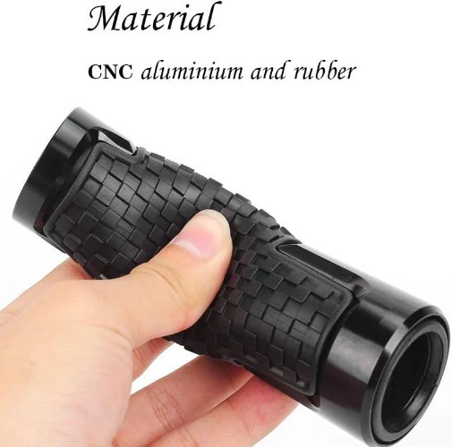 7/8″ 22mm Motorcycle Non Slip Handlebar Grips fits for GSXR 600 75 Color: Gold