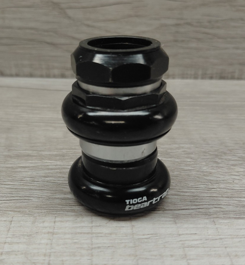 Vintage TIOGA Beartrap Headset Black 1″ Threaded Old School BMX MTB Bike
