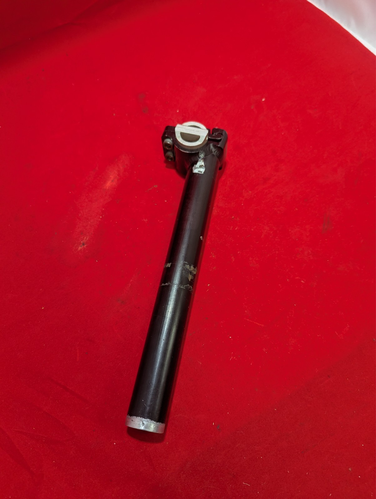 Vintage Control Tech 27.2mm Seatpost Black sans decals