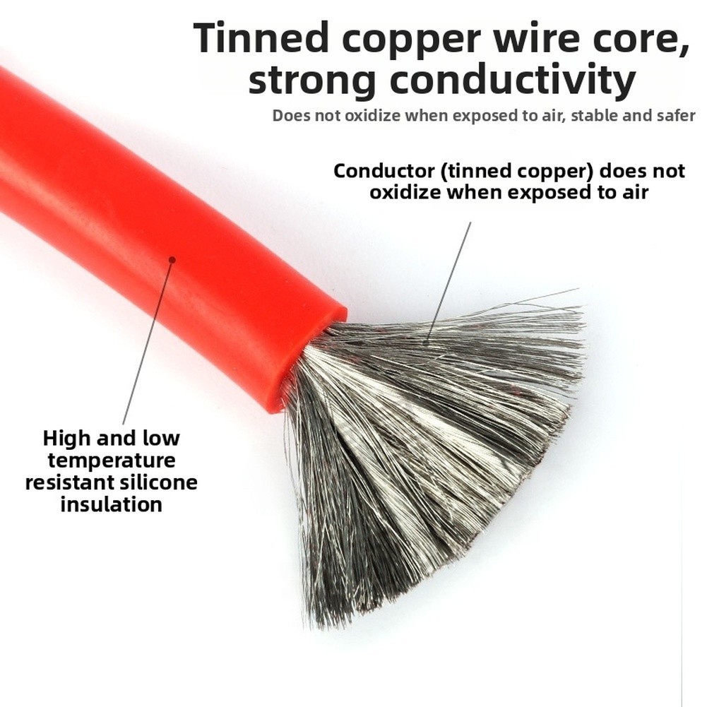 Silicone Insulated Wire 0. for For xt90 Connectors with Spring Terminal Cover