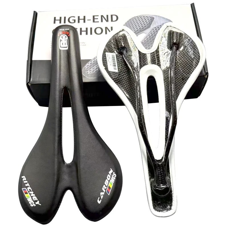 Ritchey Carbon Fiber Leather Saddle Bike Seat